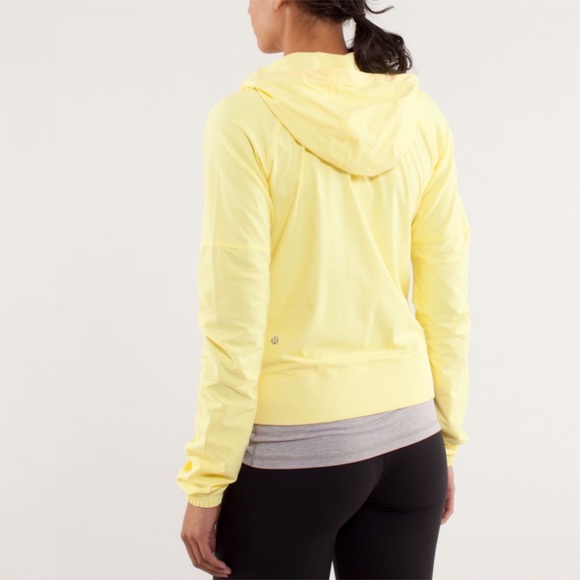 Lululemon Street To Studio Jacket Sz 6 In Mellow Lemon - Picture 2 of 8